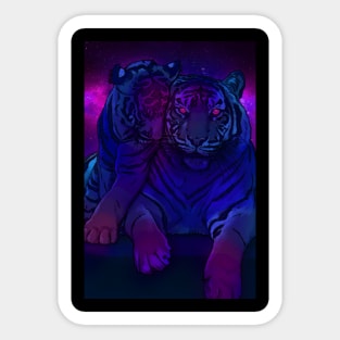 Tiger Love 3 Sticker